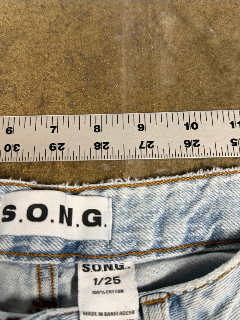 SONG Light Blue womens Straight-Leg Jeans